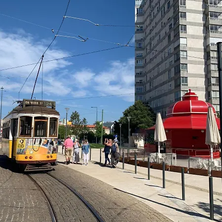 Rooftop With Terrace And A View By Amoreiras Apartament Lizbona