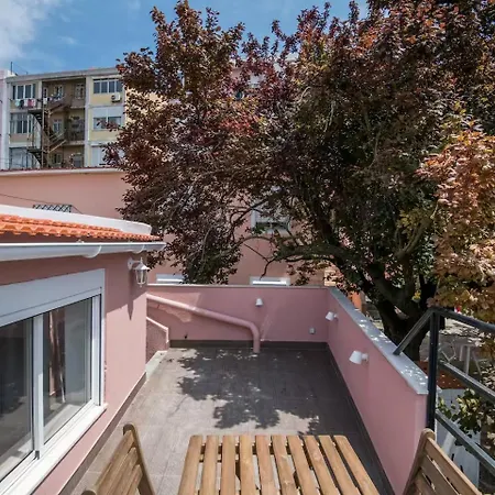 Ensoleille Avec Terrasse Proche D'amoreiras Apartment Lissabon